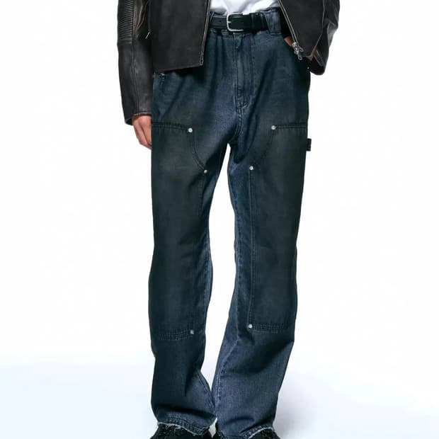 인사일런스 더블 프론트 워크팬츠 더블니팬츠 M사이즈