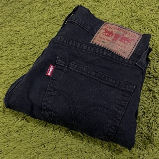 리바이스 흑청 32x32