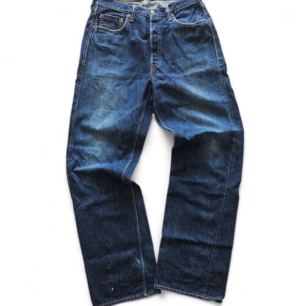 풀카운트 lot.0105 워시드 데님팬츠