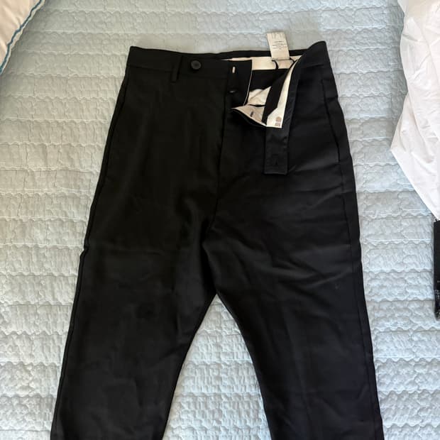 릭오웬스 울팬츠 size s