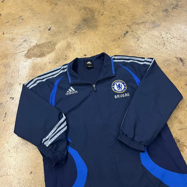 아디다스 첼시 네이비 바람막이 95
