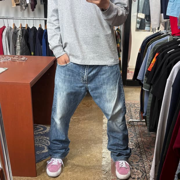 00s 리바이스 527 부츠컷 데님