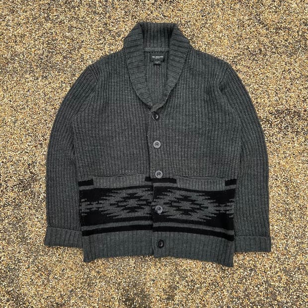 OBEY PROPAGANDA 숄카라 가디건