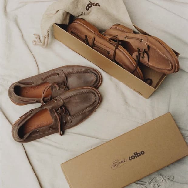 스페리 x 콜보 어센틱 오리지널 보트 슈즈