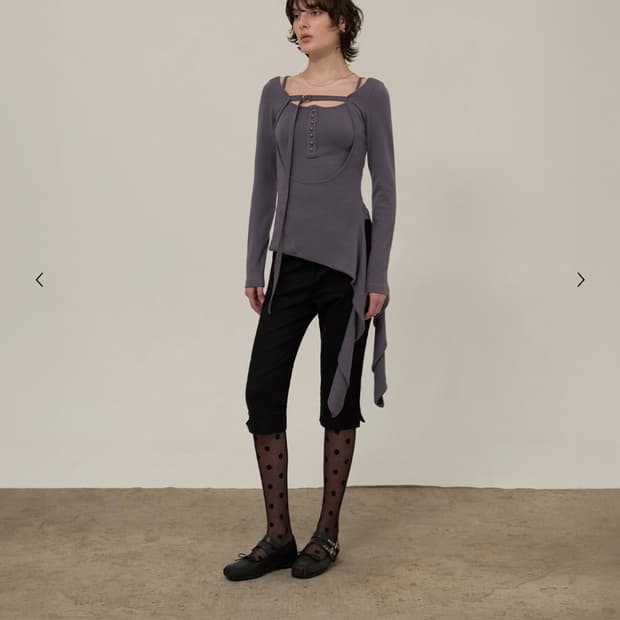 MMW 컨버터블 랩 롱슬리브