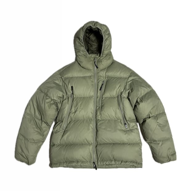 아웃스탠딩 MOUNTAIN DOWN PARKA_OLIVE GREEN