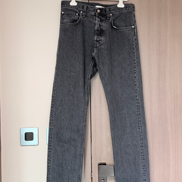 HELMUT LANG 블랙 데님