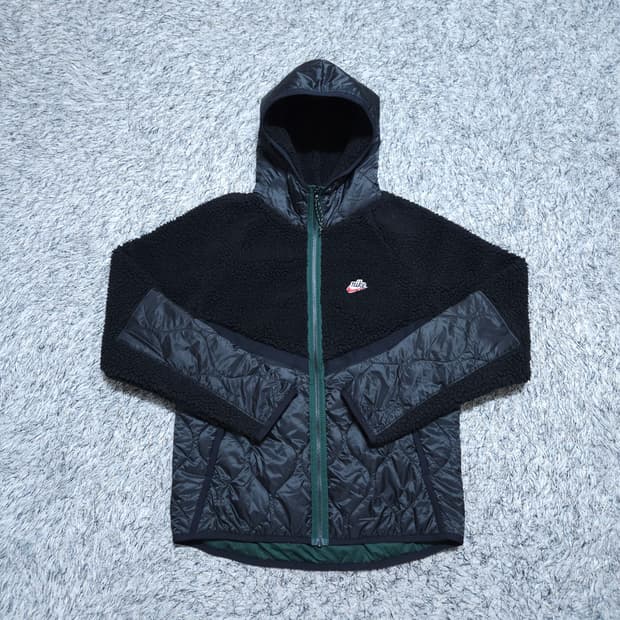 나이키) L 남자 헤리티지 쉐르파 양털퀄팅자켓 / 왕눈이샵