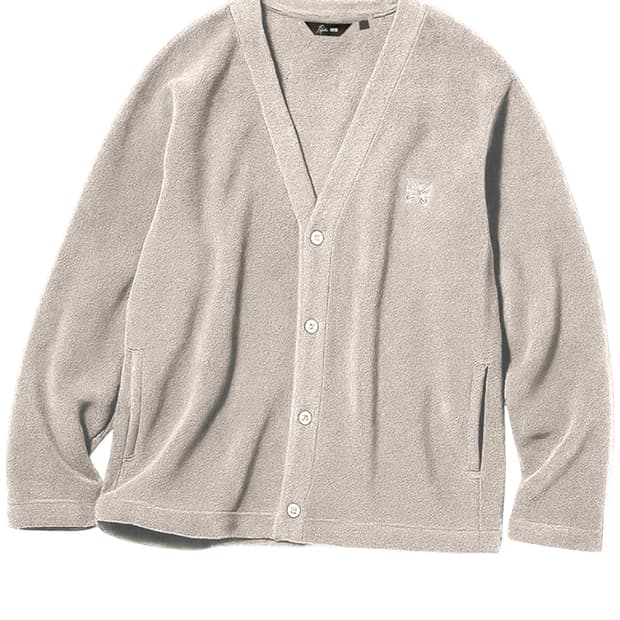 [L] 니들스 유니클로 베이지 한벌 가디건 바지