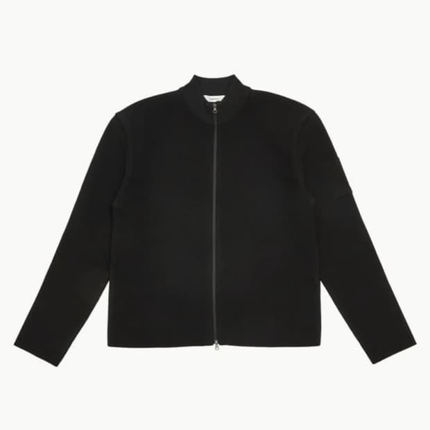 아모멘토 모크넥 집업 M 블랙