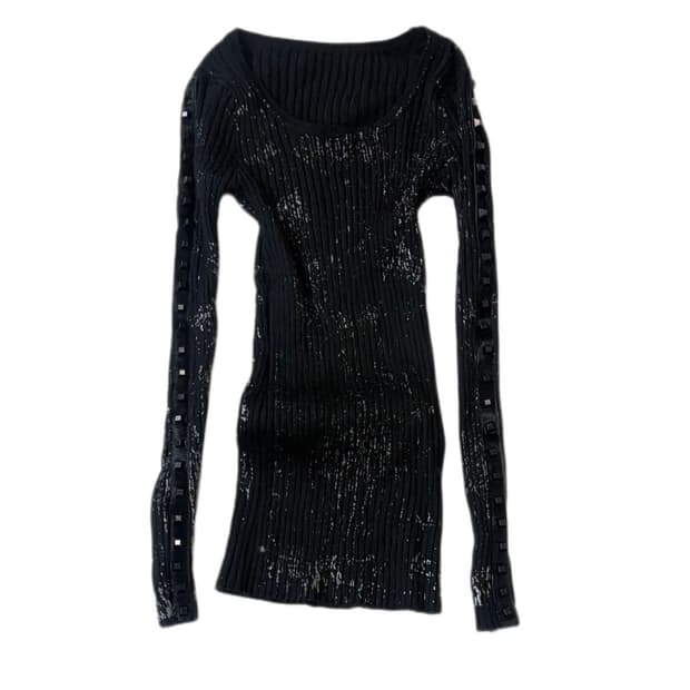 Stud Line Gliter Top