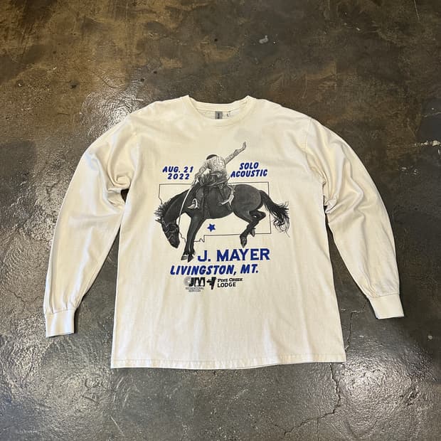 Gildan 길단 로데오 프린팅 롱슬리브 L/S L