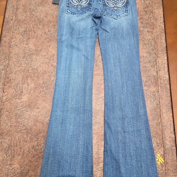 MISS ME 미스미 로루라이즈 부츠컷 데님 팬츠 25