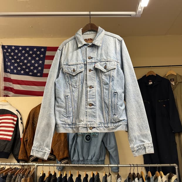 80s USA 리바이스 71506 트러커 자켓
