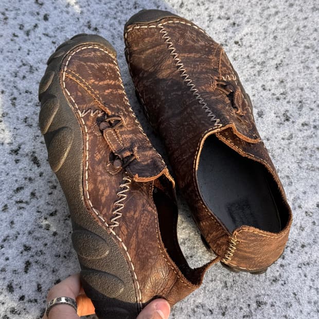 클락스 액티브 에어 마모 스피릿 레더슈즈