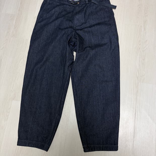 노스페이스 퍼플라벨 25fw 와이드 테이퍼드 데님