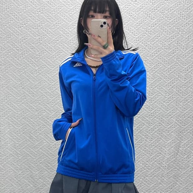 아디다스 올드스쿨 레트로 빈티지 져지 집업 100 C11711