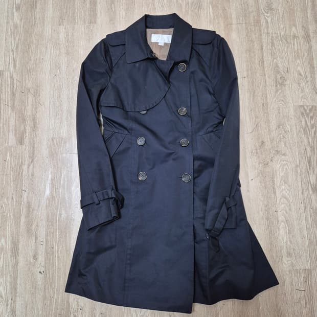 질스튜어트 뉴욕 여성 더블 트렌치코트