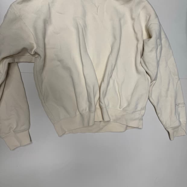 피오갓 에센셜 스웻 롱슬리브 크림 리플렉티브 s