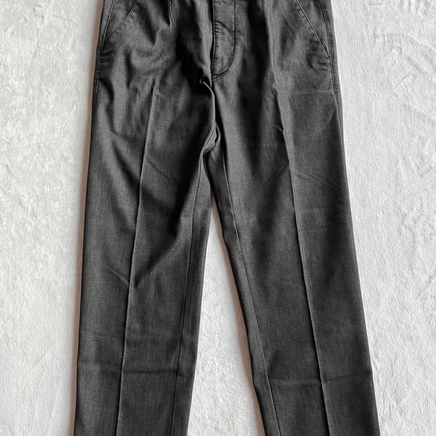 아르마니 꼴레지오니 슬랙스 그레이 남녀공용