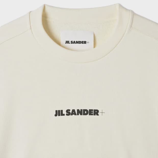 질샌더 내츄럴화이트 맨투맨 정품 새제품 선물용추천