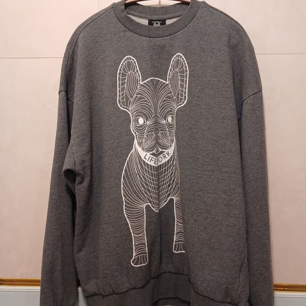 라이프워크 정품 남여공용 맨투맨 M 사이즈