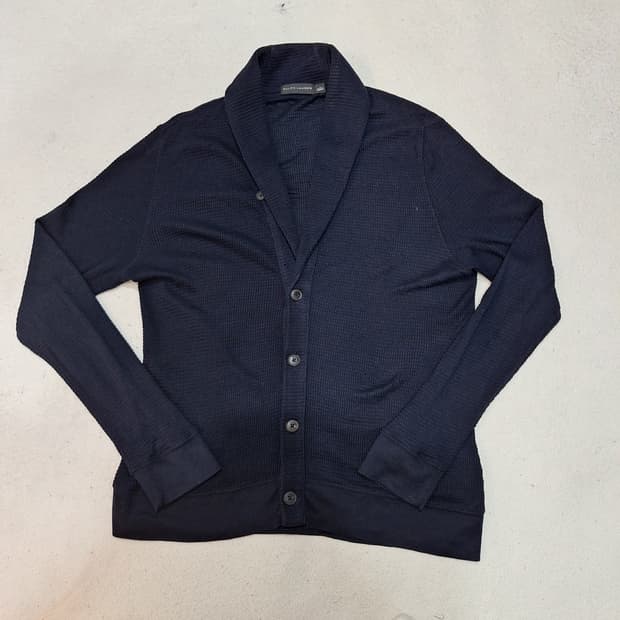 랄프로렌  와플 숄카라가디건L