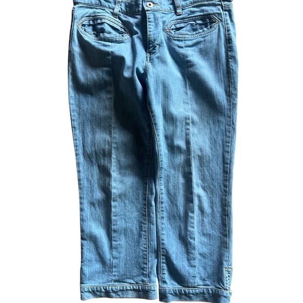 Tommy jeans 카프리 데님 팬츠