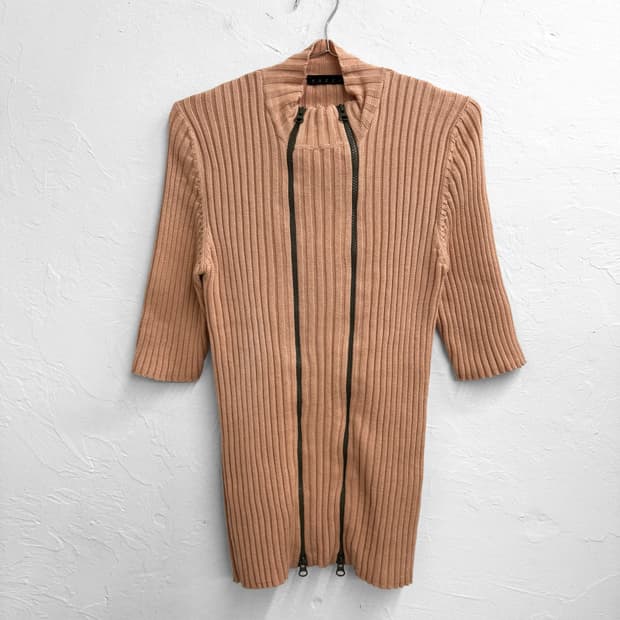 pazzo 더블 니트 집업