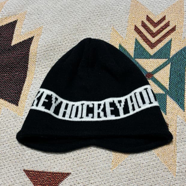 하키 이어 커버 비니