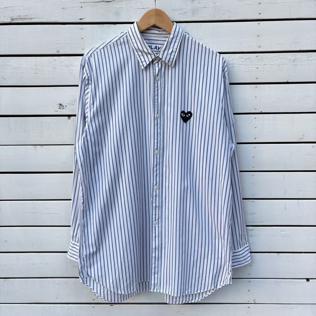 Comme des Garcons 꼼데가르송 스트라이프 셔츠
