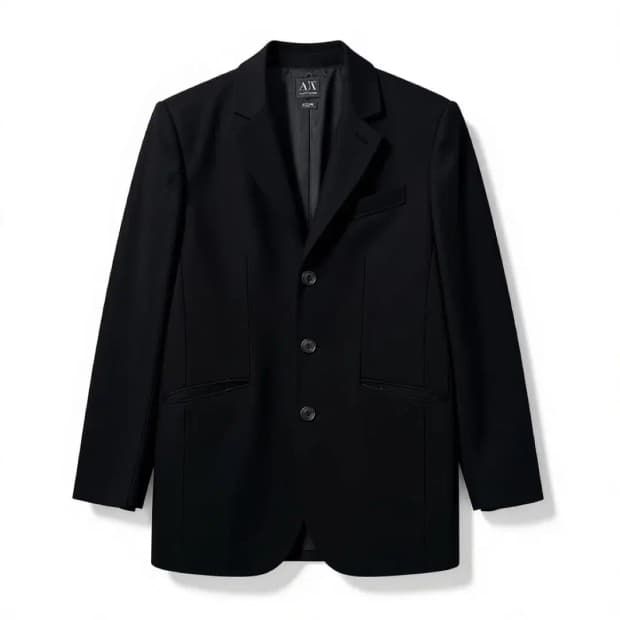 Armani Exchange 블랙 코트 M