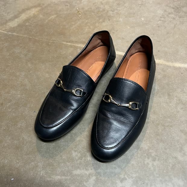 230) 코치 리얼레더 헤일리 로퍼 플랫슈즈 구두