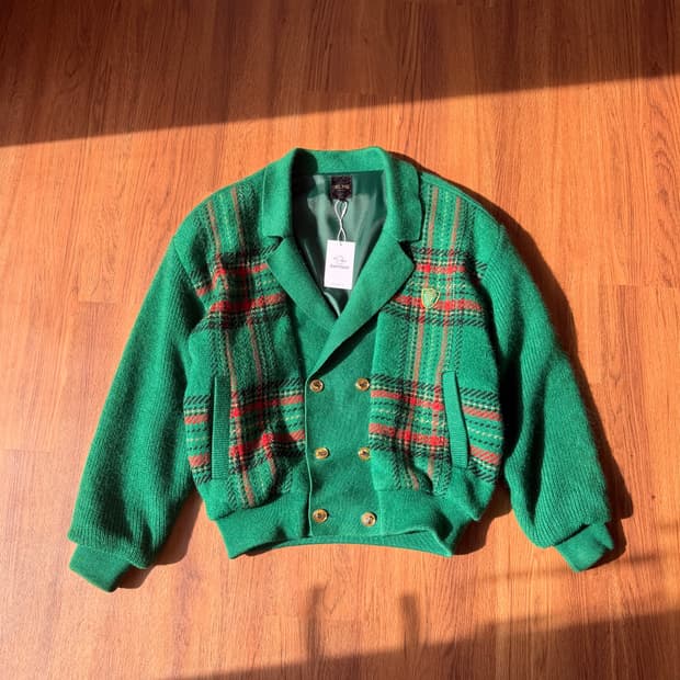 올드 셀린느 80s 몽슈어 울 자켓
