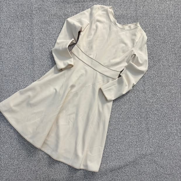 85 미샤 아이보리 원피스 하객룩 상견례 0402J