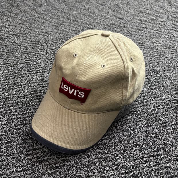 리바이스 USA 오리지날 박스로고 아메카지 볼캡 2264