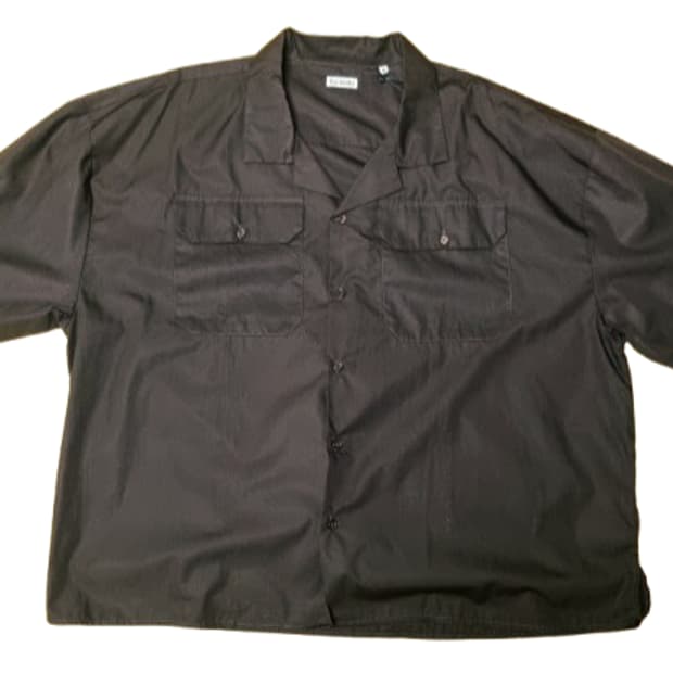 [M] 윌리 차바리아 오픈 카라 셔츠