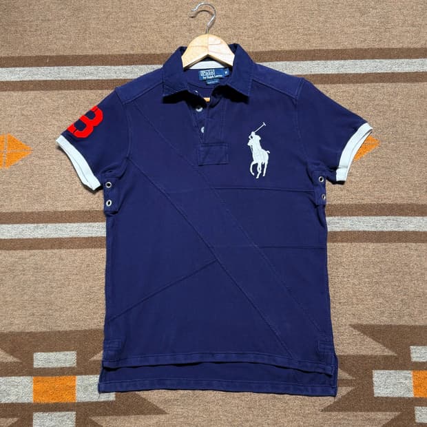 폴로랄프로렌 빅포니 럭비 셔츠 반팔 M