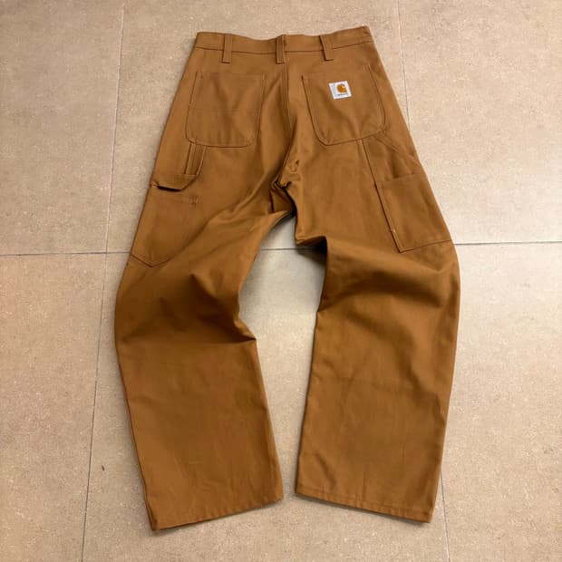 칼하트 더블니 된장 팬츠