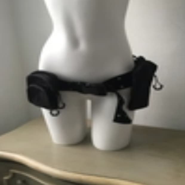 포켓 벨트 pocket belt 펑크 갸루 y2k 와투케