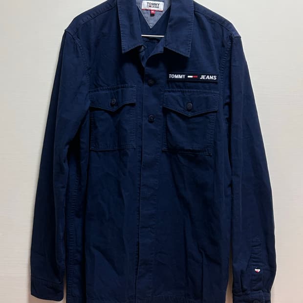 타미진스 네이비 셔츠 자켓 M