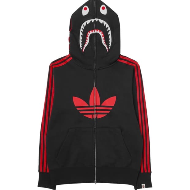 베이프 아디다스 얼티밋 샤크 후드집업 삽니다