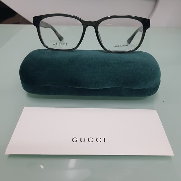 남성분추천)구찌 클리어명품안경테(새상품 풀구성)