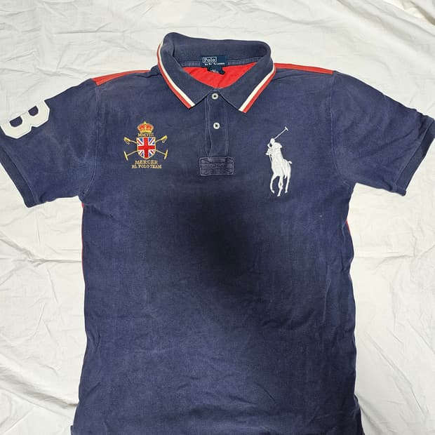 폴로랄프로렌 빅포니 치프키프 카라티 카라티셔츠 M