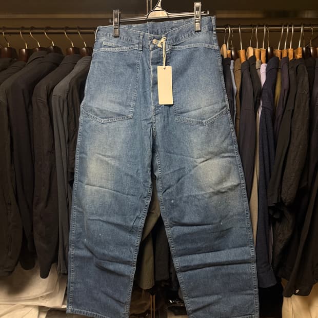 maatee&sons 마티앤선즈 밀리터리 데님