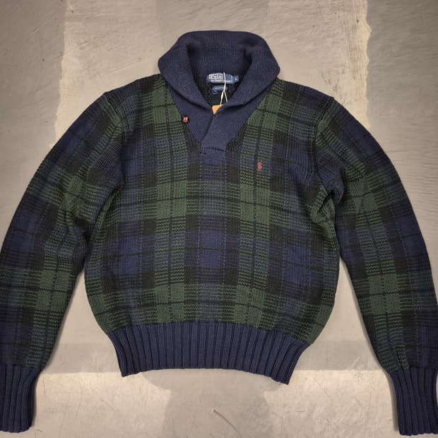 00s 폴로랄프로렌 숄카라 스웨터