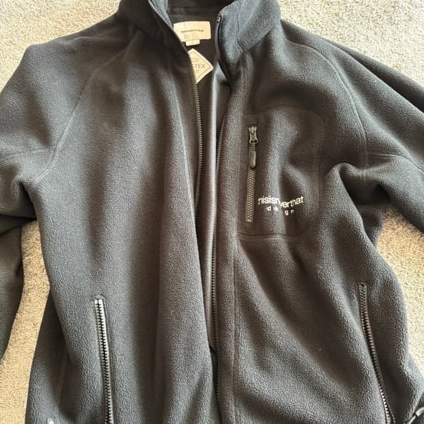 디스이즈네버댓 고어텍스 플리스집업 L