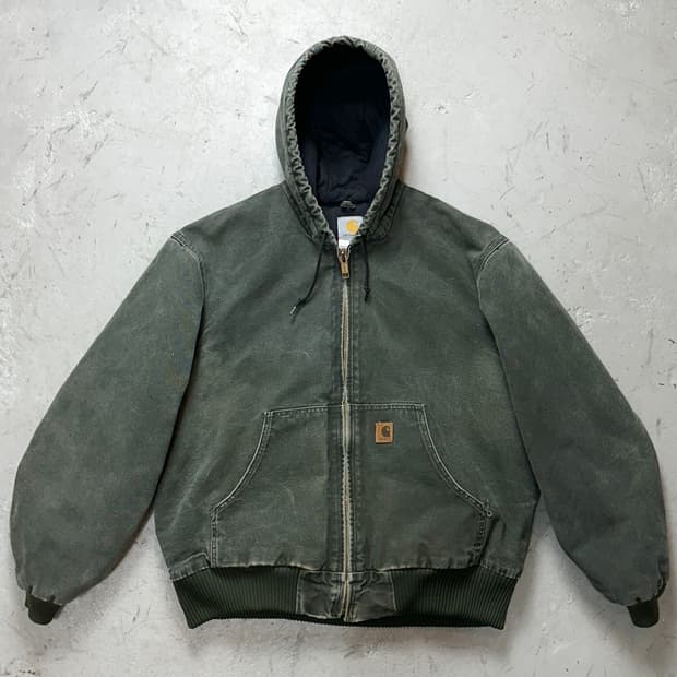 00's OG 칼하트 J130 액티브 자켓 칼하트 MOS 모스그린