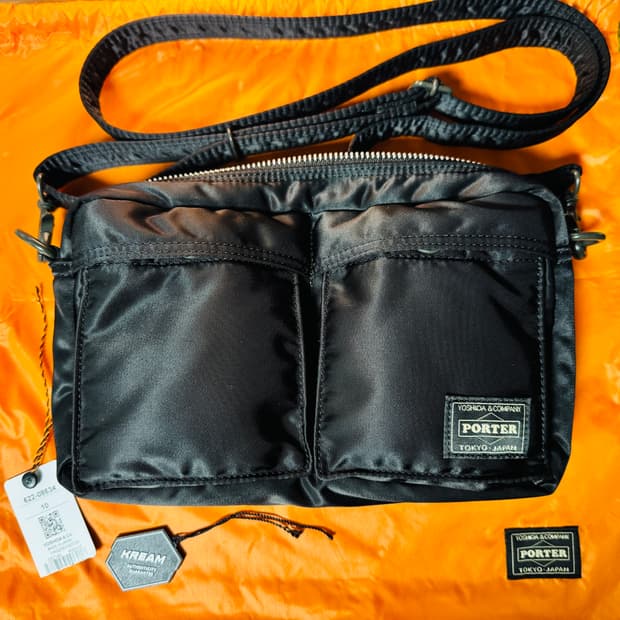 요시다 포터 뉴탱커 숄더백 블랙 신형