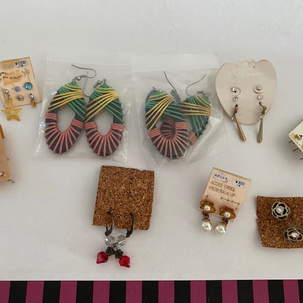 일본 수입 귀걸이 일괄